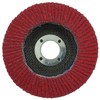 Weiler 4-1/2" Tiger Ceramic Abrasive Flap Disc, Conical (TY29), 40C, 7/8" 50101